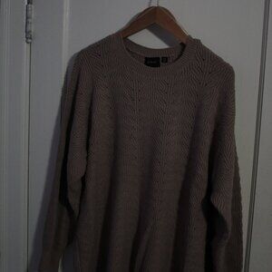 Cyprus Beige Long Sleeve Sweater - Size: 2XL (Gently Used)